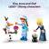 Elsa, Anna and Olaf are Lego Disney characters.