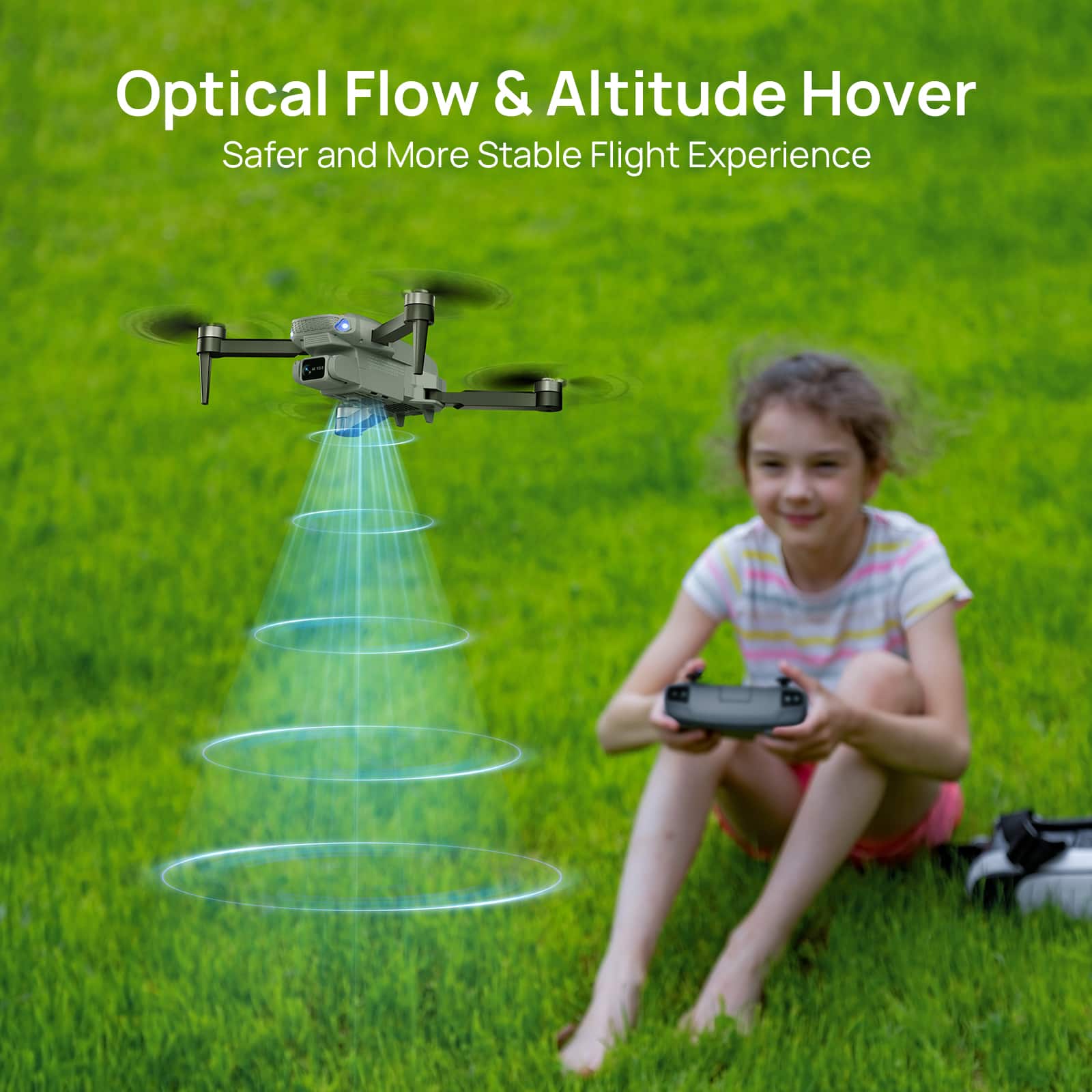 Optical Flow & Altitude Hover: Safer and More Stable Flight Experience