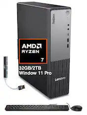 ThinkCentre AMD Ryzen 7 32GB/2TB Windows 11 Pro Lenovo