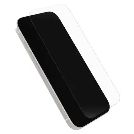 Front. OtterBox - Glass Screen Protector for Apple iPhone 17 Pro - Clear.