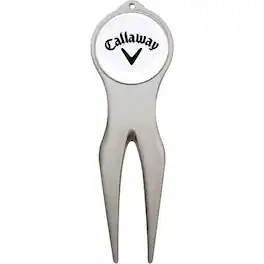 Callaway - Divot Repair Tool and Golf Ball Marker - Silver