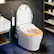 Front. WHALL - WHALL Smart Bidet Toilet Seat, Retractable Dual Nozzles & Adjustable Pressure, Heated Seat & Warm Water - white.