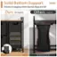 Solid Bottom Support: Ensure no sagging when laundry bags are full. Ours: No Sagging. Others: Sagging. Bottom Panel Design: No Bottom Panel.