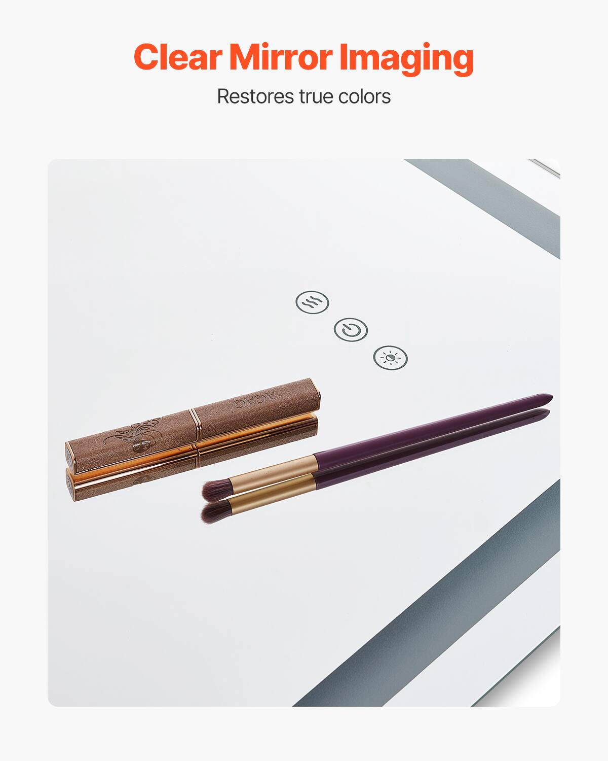 Clear Mirror Imaging  
Restores true colors