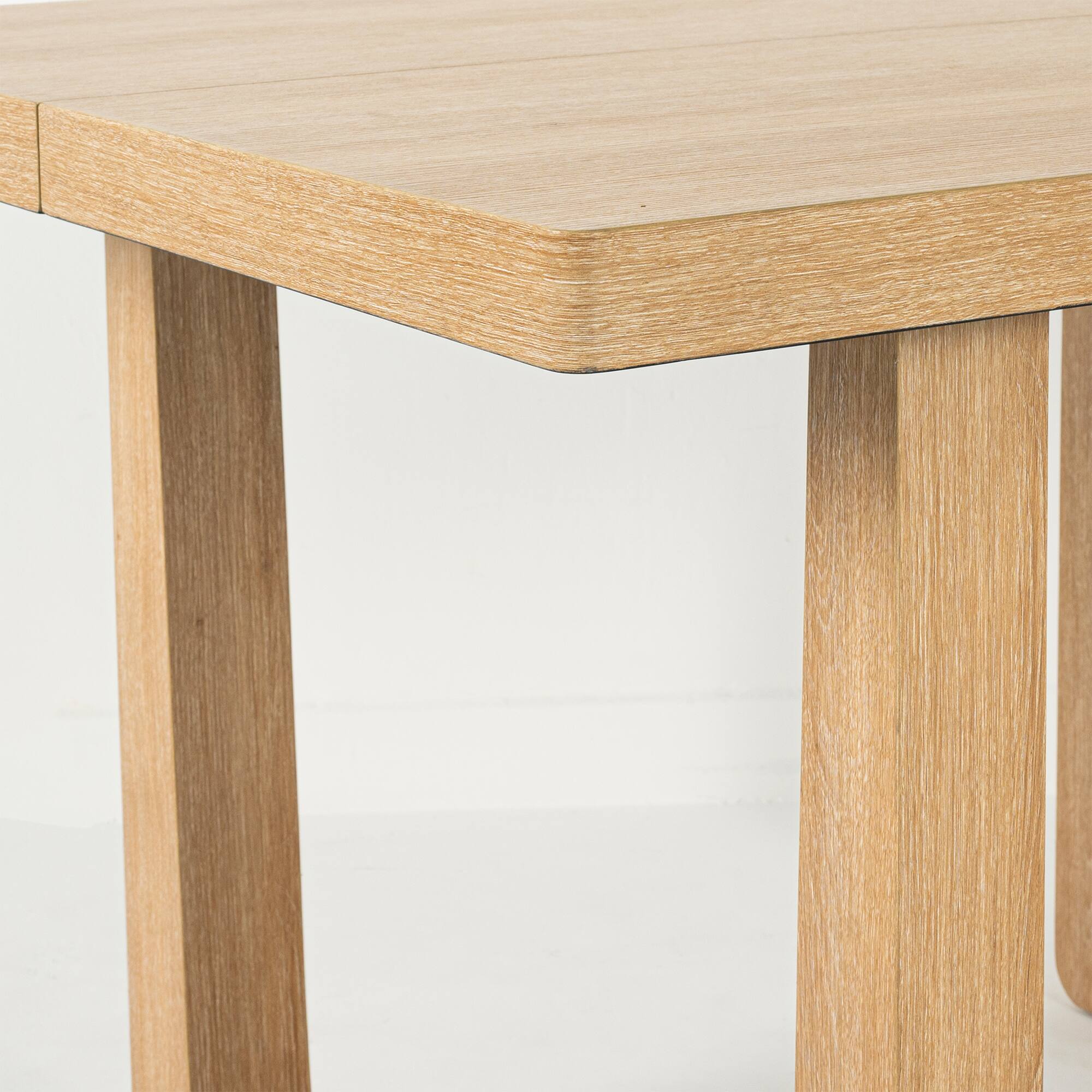 Alt View 9. Vaczon - Transitional Dining Table with Trestle Base Stylish and Durable Design for Modern and Classic Dining Rooms - Natural.