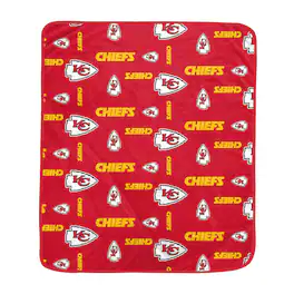Pegasus - Kansas City Chiefs 60" x 70" Homefield Flipped Wordmark Ultra Soft Blanket - Multicolor
