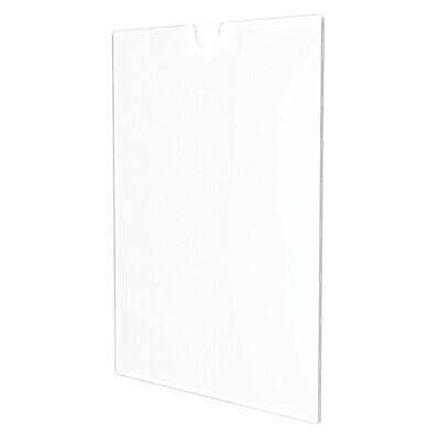 Alt View 5. Deflecto - Deflect-O Superior Image Document Holder, 8.5" x 11", Wall Mounted, Clear Plastic (DEF588601) - Clear.