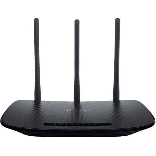 TP-Link - N450 Wi-Fi Router - Black