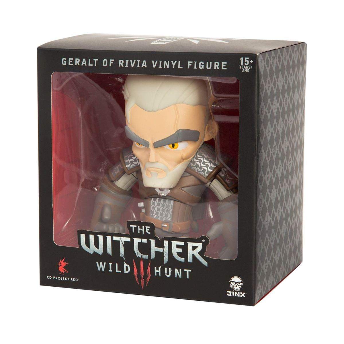 GERALT OF RIVIA VINYL FIGURE 15+ YEARS/ ANS THE WITCHER WILD HUNT CD PROJEKT RED JINX