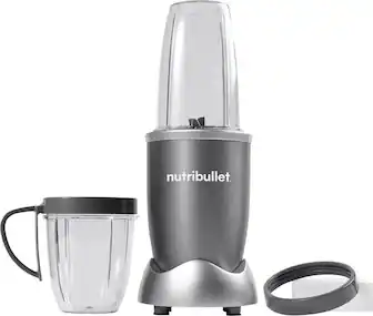 Front. NutriBullet - Original Personal Blender NBR-0801 - Gray.