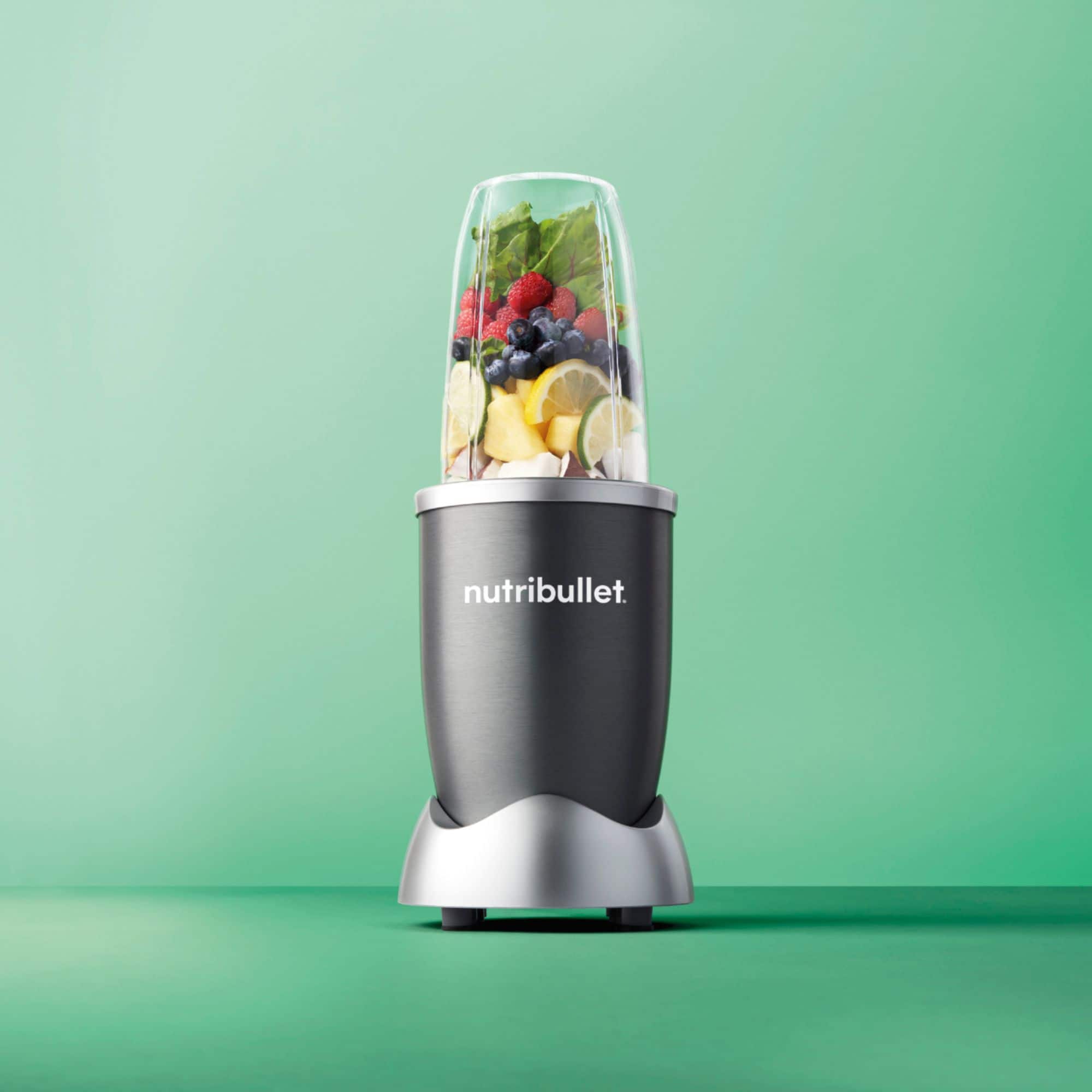 Alt View 15. NutriBullet - Original Personal Blender NBR-0801 - Gray.