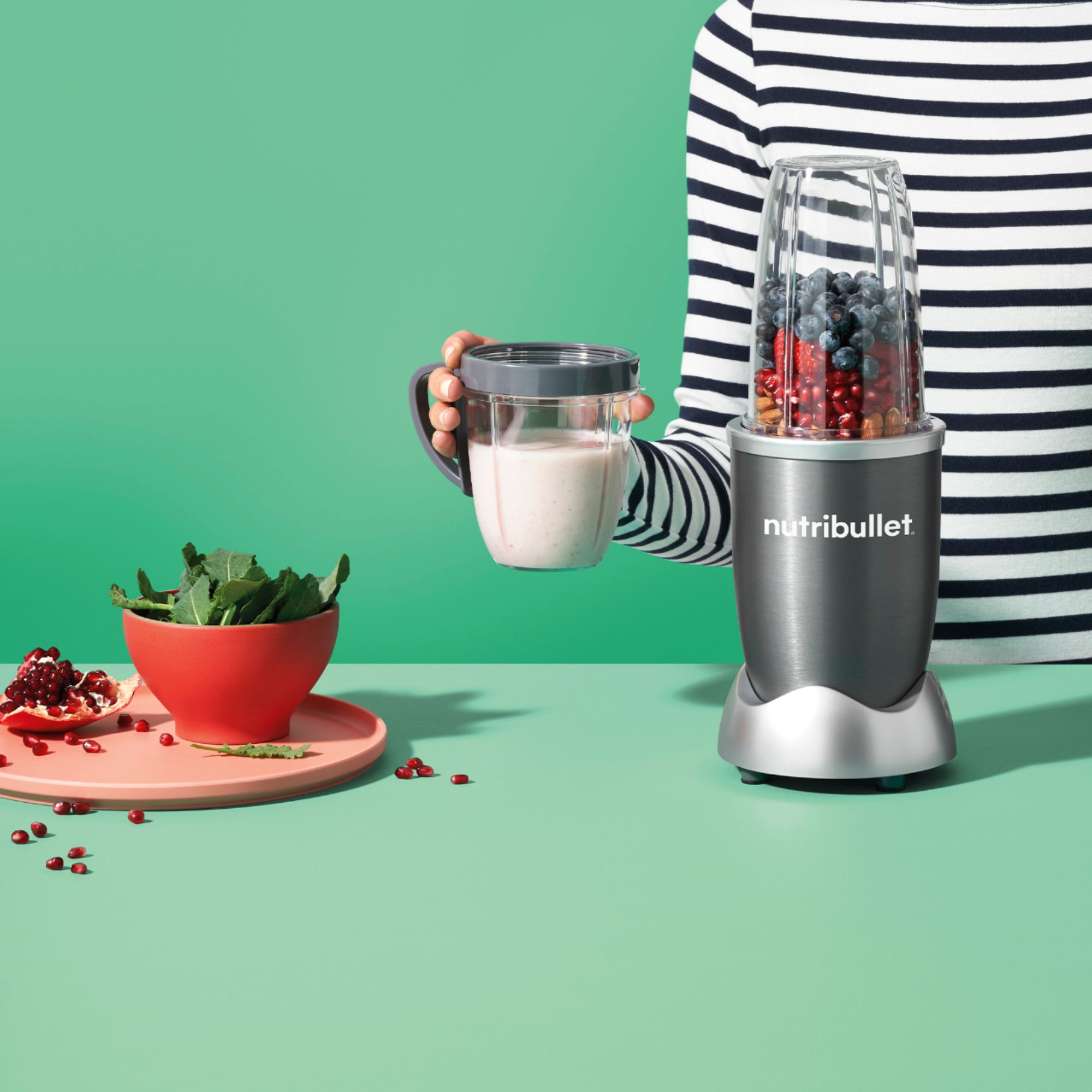 NutriBullet 600W 4pc Certified Reconditioned Food Blender