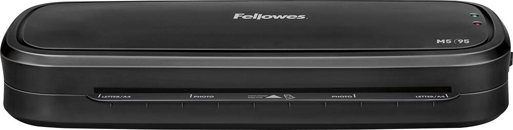 Front. Fellowes - M5-95 Laminator - Black.