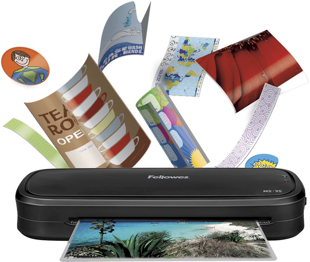 Alt View 14. Fellowes - M5-95 Laminator - Black.
