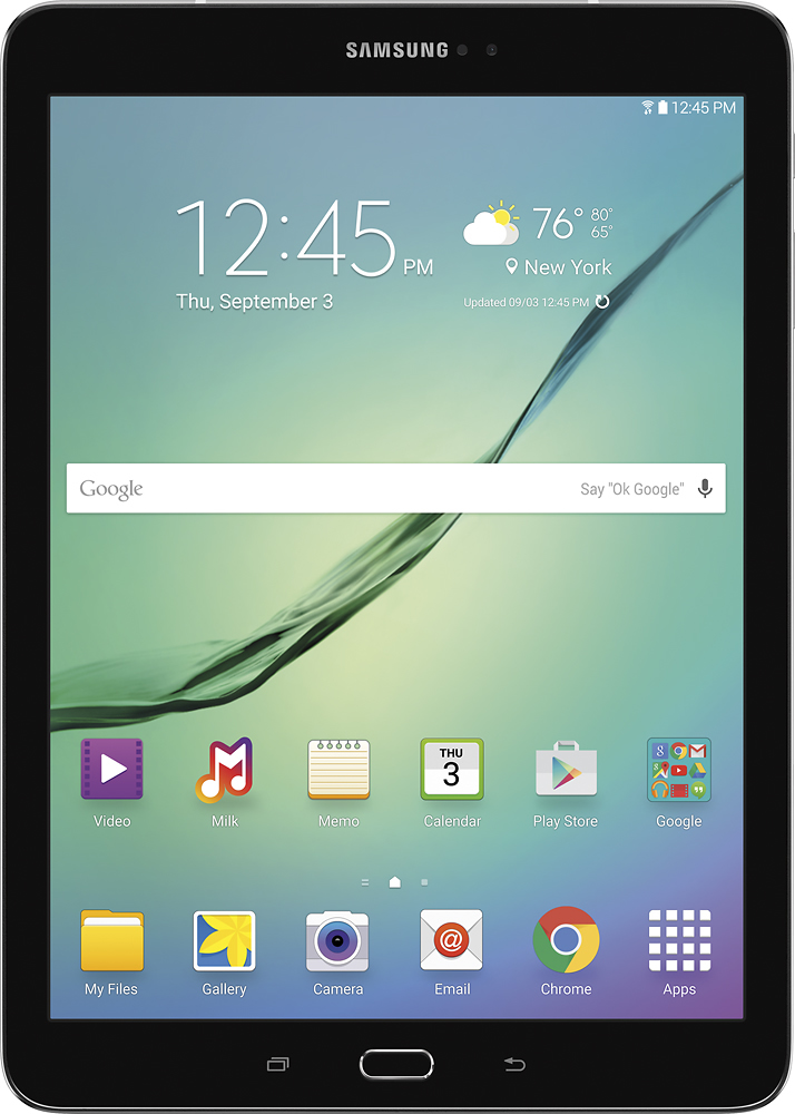 Benadrukken voeden Gearceerd Best Buy: Samsung Galaxy Tab S2 9.7 9.7" 64GB Black SM-T810NZKEXAR