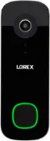 Lorex - 4K Battery Video Doorbell - Black - Front_Zoom