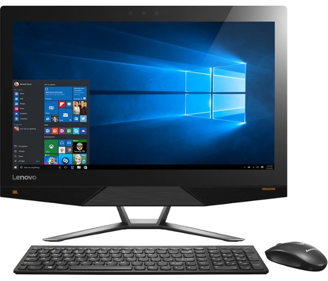 Lenovo IdeaCentre AIO 700 F0BE0000US 23.8″ 4K Ultra HD Touch All-In-One Desktop, Core i5, 8GB RAM, 1TB+8GB Hybrid Hard Drive