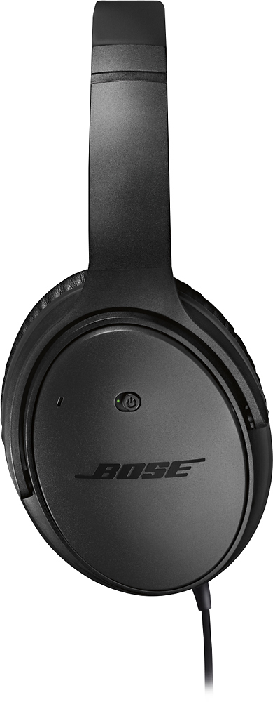Best Buy Bose Quietcomfort 25 Acoustic Noise Cancelling Headphones Samsung And Android Triple Black Quietcomfort 25 Smsg Se Triple