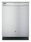 Front Standard. GE - 24" Top Controls Tall Tub Built-In Dishwasher - Stainless steel.