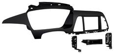 Front. Metra - Dash Kit for Select 2015-2017 Hyundai Sonata DIN DDIN - Black.