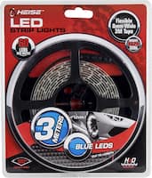 Heise - 9.84' LED Strip Light - Blue - Front_Zoom