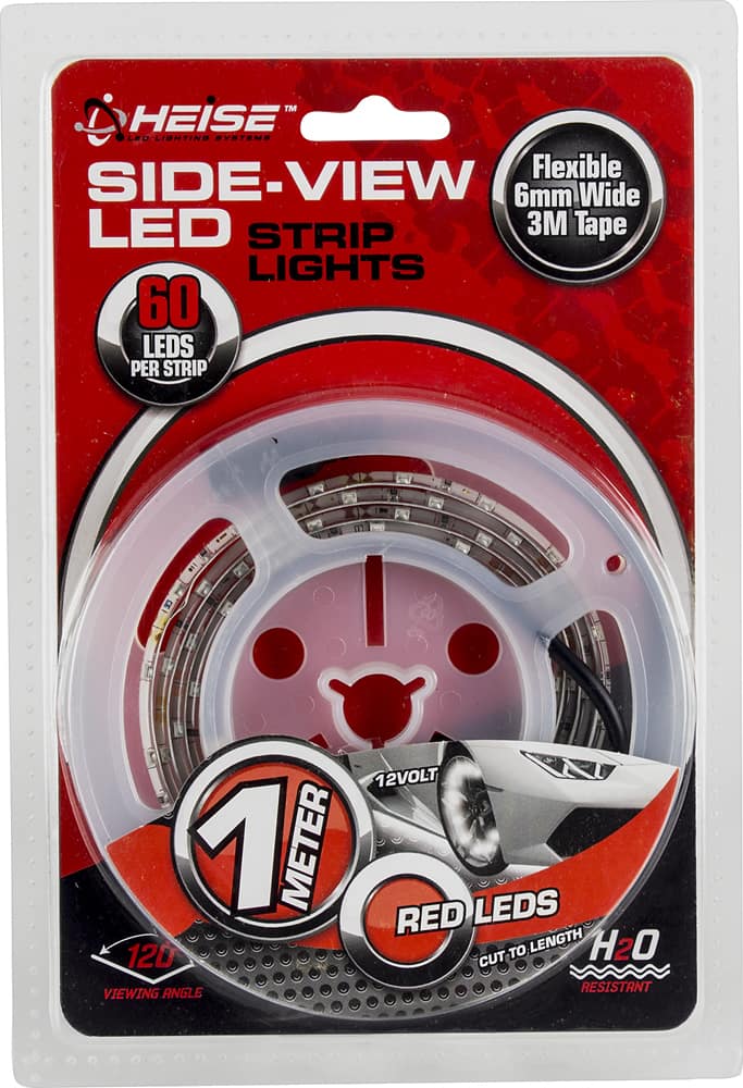 Metra - Heise 3.28' LED Strip Light - Red - Front_Zoom