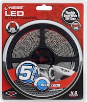 Heise - 16.4' LED Strip Light - Blue - Front_Zoom
