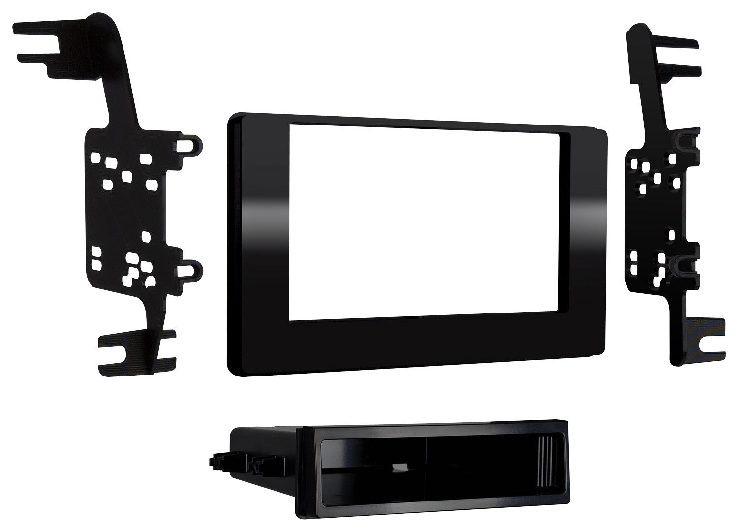 Metra - Dash Kit for 2015 and later Toyota Sienna Vehicles - Black was $49.99 now $37.49 (25.0% off)