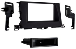 Metra - Dash Kit for 2014 and Later Toyota Highlander Vehicles - Black - Front_Zoom