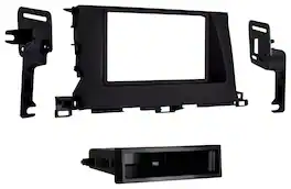 Metra - Dash Kit for Select 2014-2019 Toyota Highlander DIN - Black