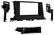 Front. Metra - Dash Kit for Select 2014-2019 Toyota Highlander DIN - Black.
