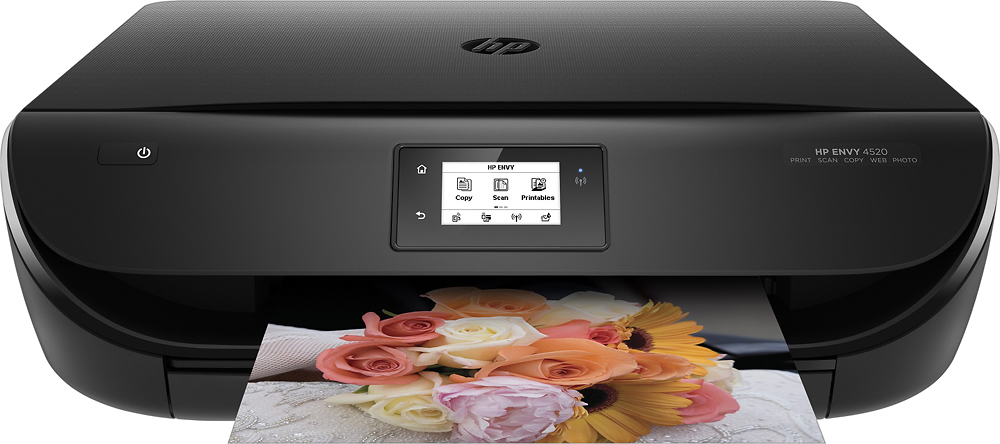 HP Envy 4520 All-In One Wireless Print Scan Copy Photo Inkjet Printer  889296228554