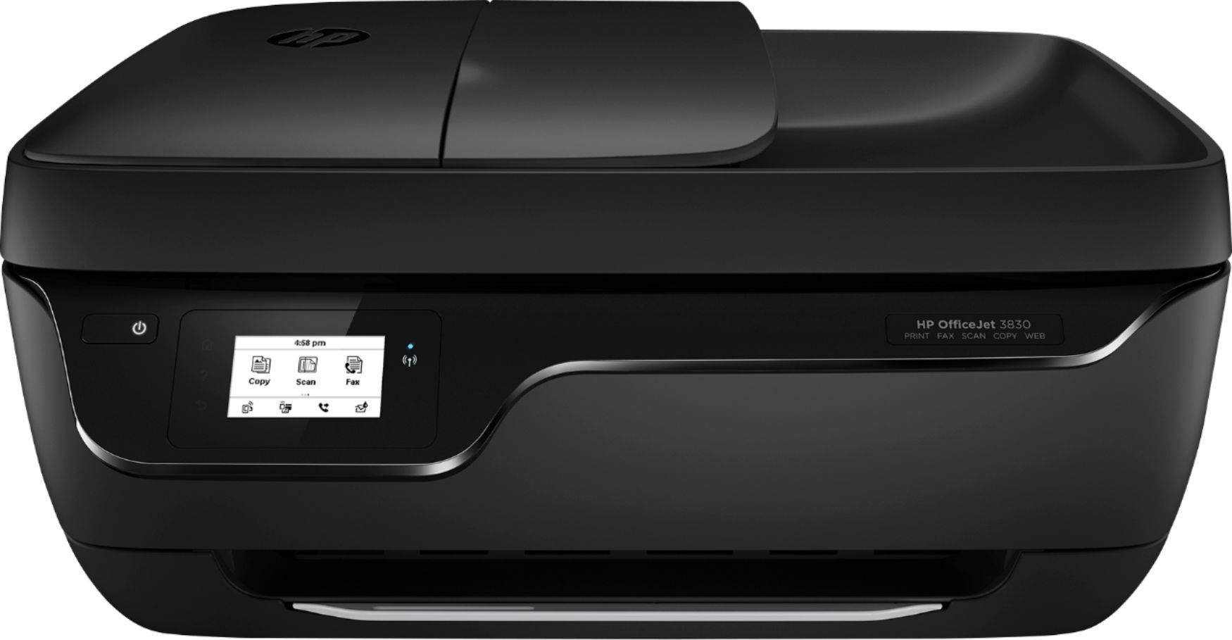 HP OfficeJet 3830 Wireless AllInOne Instant Ink Ready Printer Black