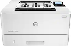 Front. HP - LaserJet Pro m402n Black-and-White Printer - Gray.