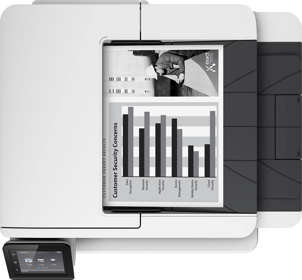 HP LaserJet Pro m426fdw Wireless All In One Printer Gray - Best Buy
