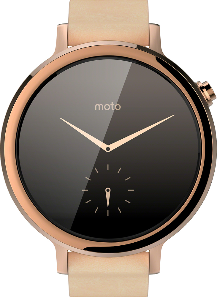Best Buy: Motorola Moto 360 2nd Generation Women's Smartwatch 42mm ...