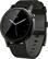 Left. Motorola - Moto 360 2nd Generation Men's Smartwatch 42mm Stainless Steel - Black Leather.
