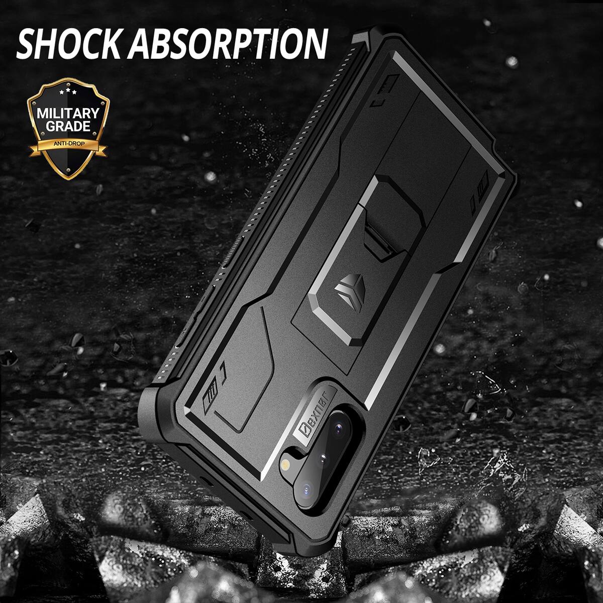 SHOCK ABSORPTION  
MILITARY GRADE  
ANTI-DROP
