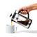 Angle. OXO - Brew French Press 8 Cup Coffee Maker with GroundsLifter - Black.