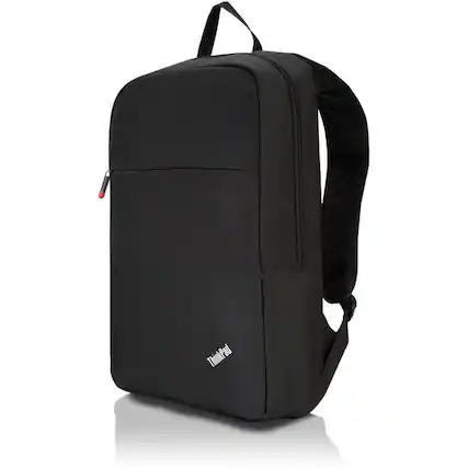 Front. Lenovo - Lenovo Carrying Case (Backpack) for 15.6" Notebook - Shoulder Strap, Handle - 17" Height x 11.5" Width x 3.7" Depth - Black.