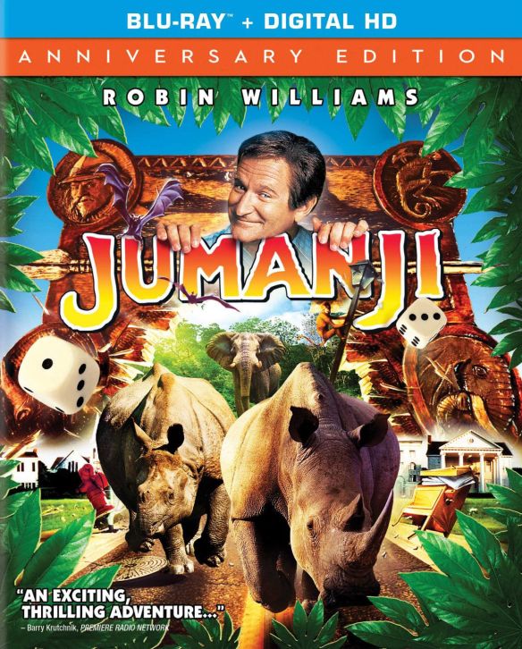  Jumanji [20th Anniversary Edition} [Blu-ray] [1995]