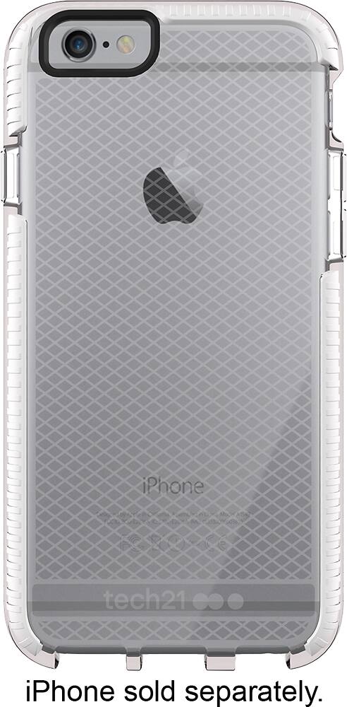 evo check case for apple iphone 6 and 6s - clear/white evo check case for apple iphone 6 and 6s - clear/white