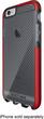 Tech21 - EVO Case for Apple® iPhone® 6 and 6s - Smokey/Red - Larger Front