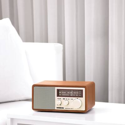 Sangean WR 11 Hi Fi Tabletop Retro Wooden Cabinet AM/FM Analog Sangean WR 11 Hi Fi Tabletop Retro Wooden Cabinet AM/FM Analog