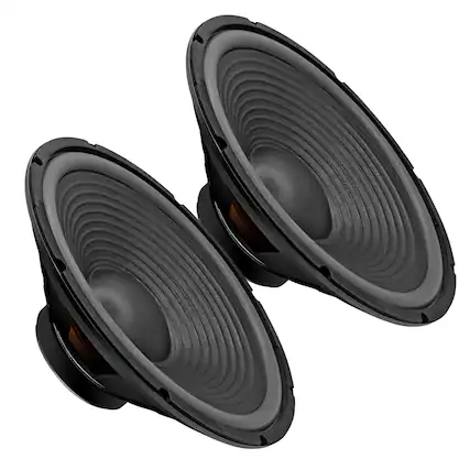 Front. 5 CORE - 5 Core 15 Inch Subwoofer 450 Watt Car Audio Sub Woofer 4 Ohm w Deep Bass Replacement Loud Speaker - Black.