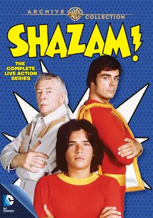 Front. Shazam! The Complete Live-Action Series - DVD.