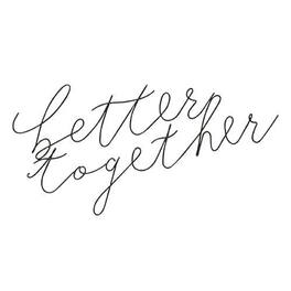 BreeBe - *Better Together Wire Script Wall Words - Black