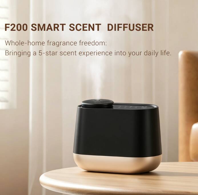 F200 SMART SCENT DIFFUSER

Whole-home fragrance freedom: Bringing a 5-star scent experience into your daily life.