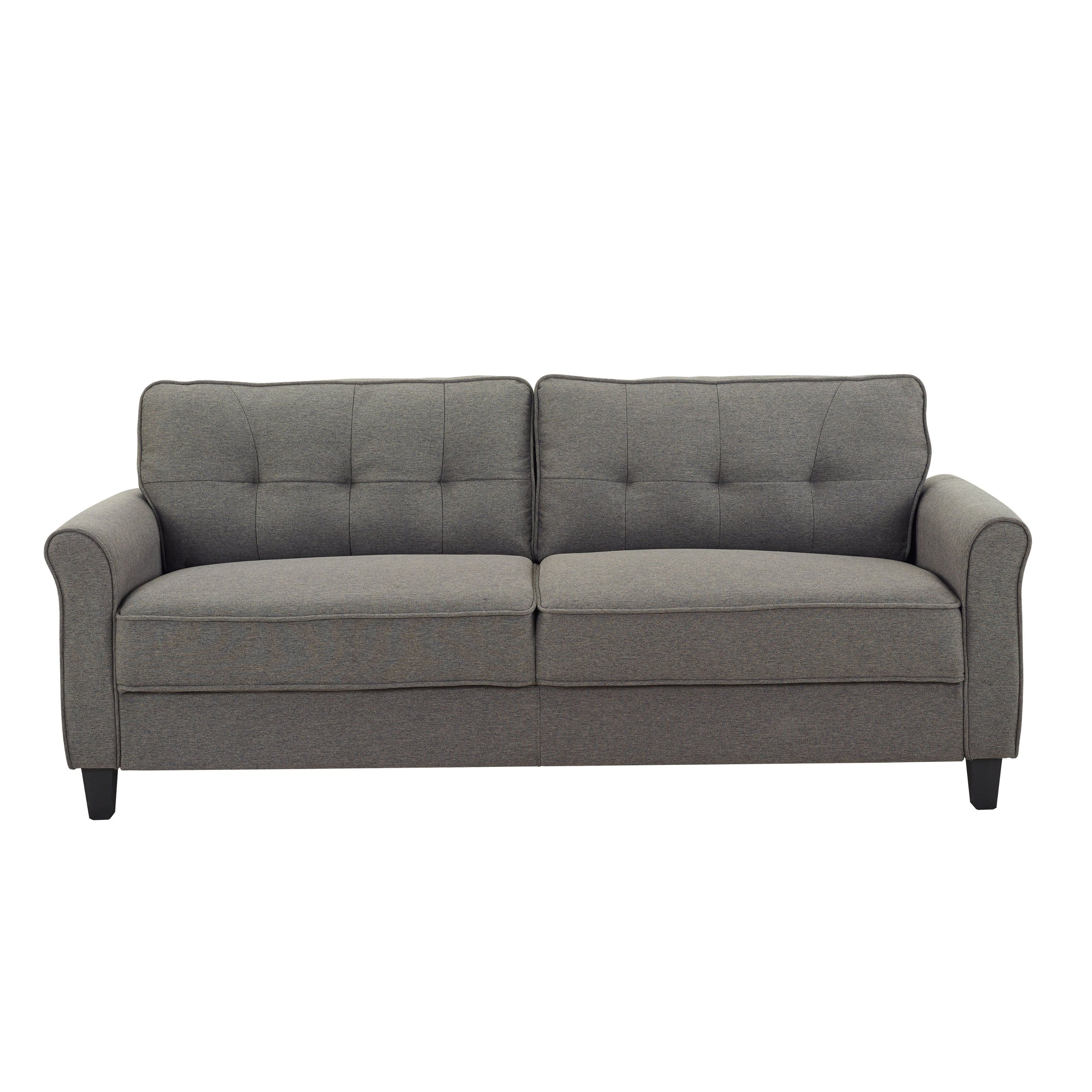 Customer Reviews: Lifestyle Solutions Hamilton Sofa with Upholstered ...
