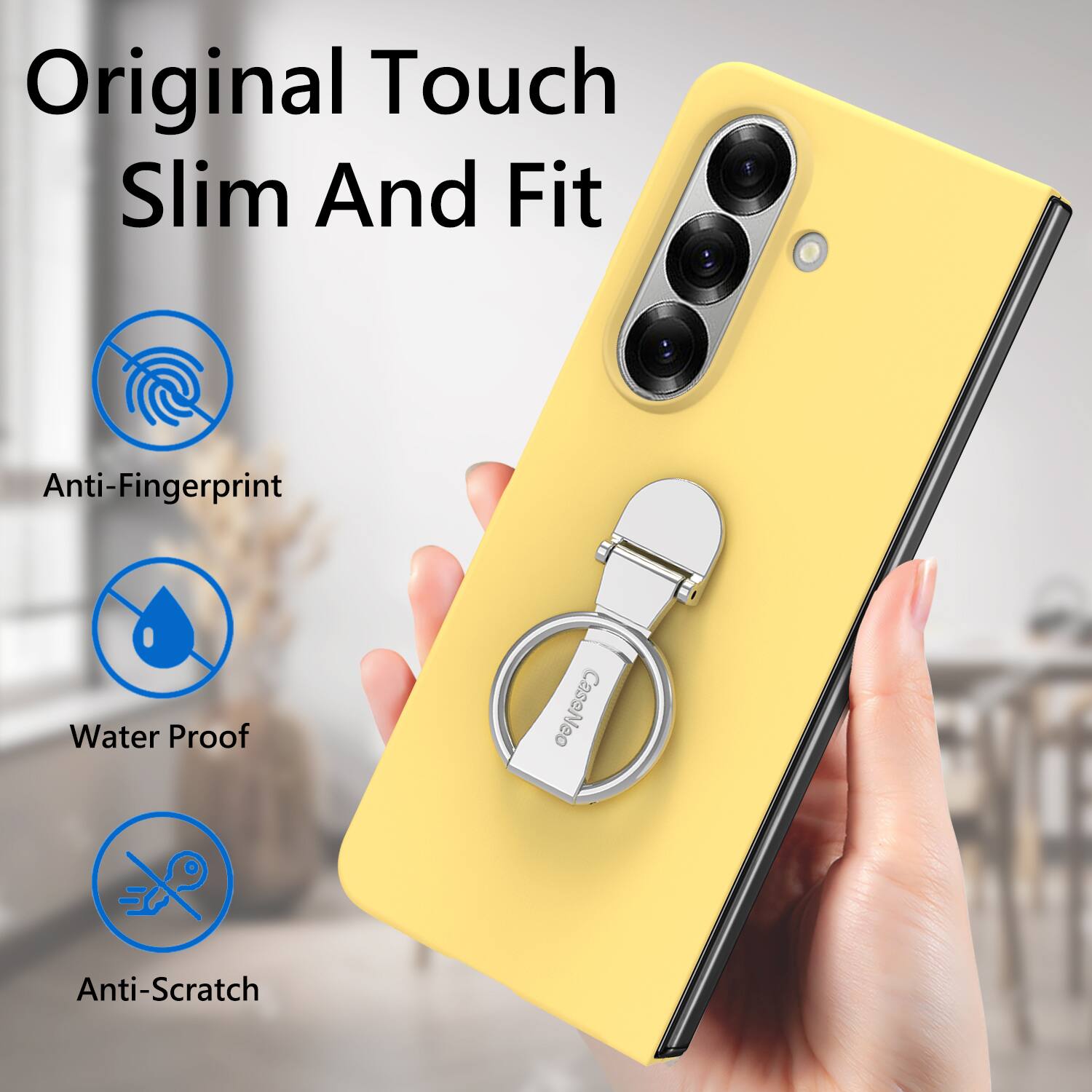 Original Touch Slim And Fit Anti-Fingerprint Water Proof Case Neo Anti-Scratch